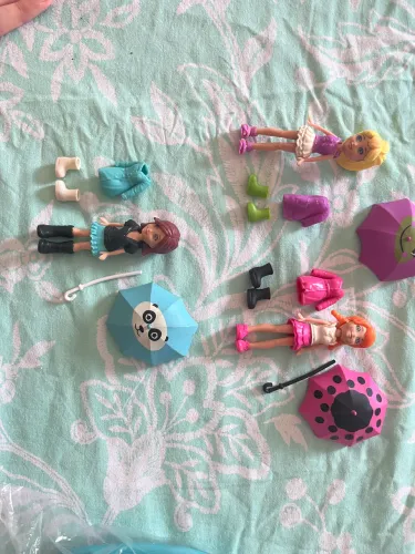 Set Polly Pocket e as estações do ano