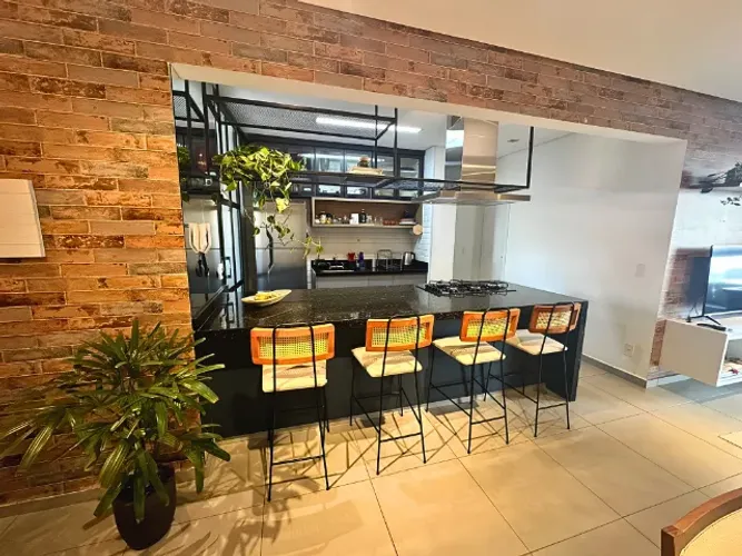 Apartamento 89m² 3 dorms (1 suíte) 2 vagas cobertas - Mobiliado - JK Jardins