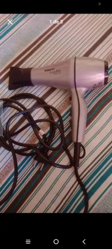 Secador e prancha de cabelo 