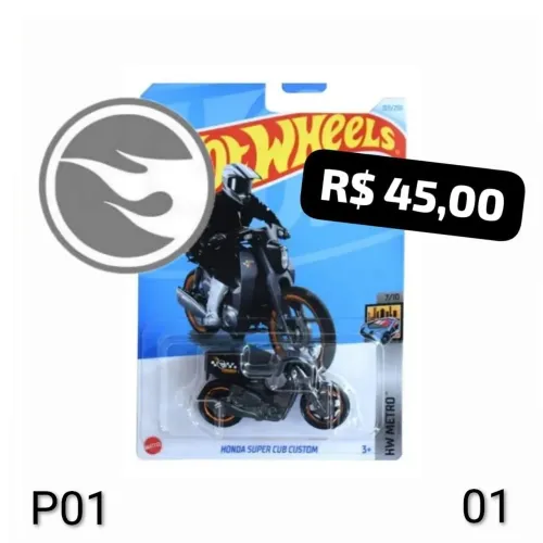 Hotwheels Honda Cub Custom (thunt)