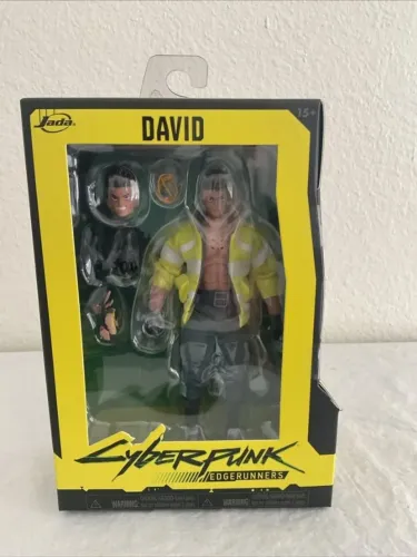 Action Figure David Martinez - Cyberpunk Edgerunners - Jada Toys Original 1/12 Completo