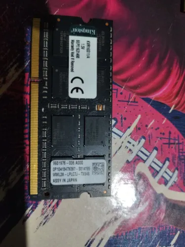 Memória Kingston 4GB DDR3 Notebook