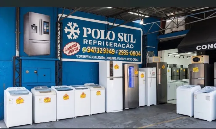 Conserto de geladeira e máquina sacomam