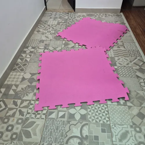02 Placas de EVA 1mx1m rosa