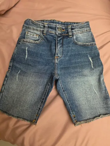 Bermuda jeans infantil Hering