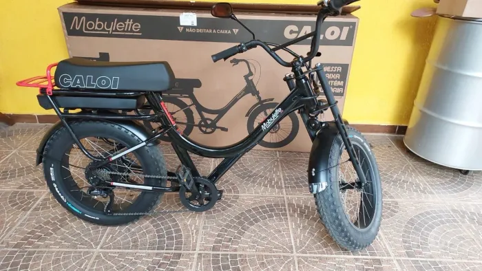 Bicicleta elétrica Caloi 