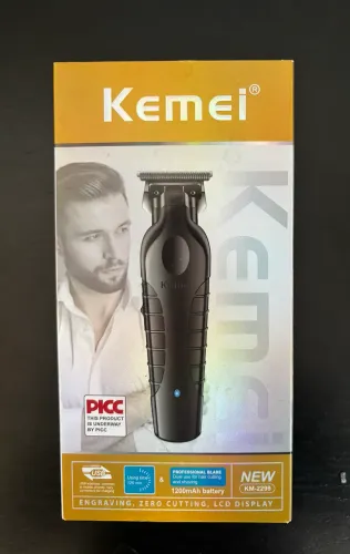 Máquina Kemei 2299 (muito pouco usada)