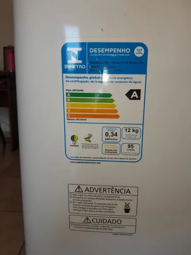 Máquina de Lavar Panasonic 12kg