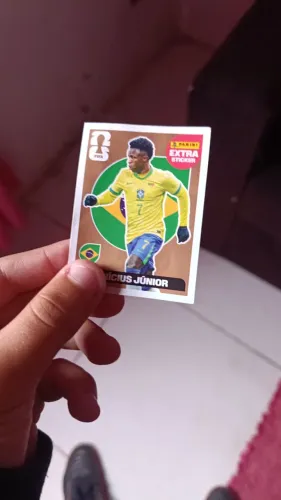 Figurinha legend do Vini Jr bronze