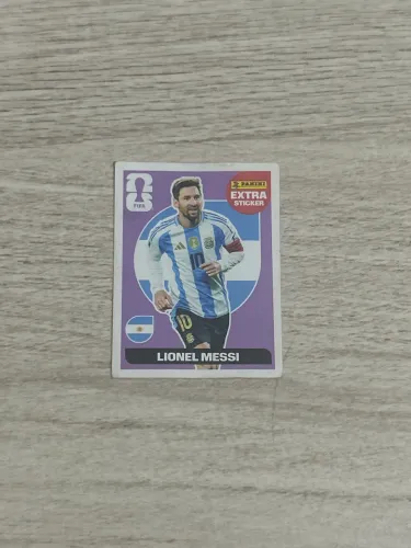 Figurinha Extra Sticker Lionel Messi Regular - Copa de 2026, Panini