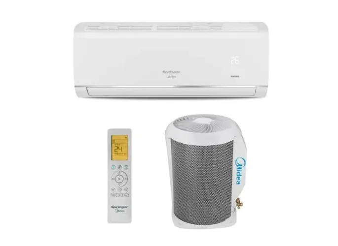 AR CONDICIONADO SPLIT MIDEA 18.000 BTUS- FRIO- HI HALL INVERTER.