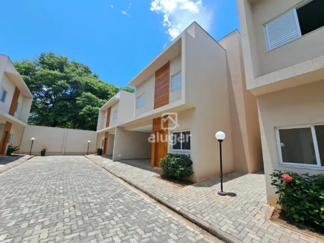 Casa Condomínio Fechado para alugar, 3 quartos, 1 suíte, 2 vagas, Loteamento Reserva Real 