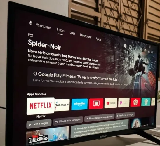 Smart TV Semp 32" Usada - Ótimo Estado e Funcionando Perfeitamente