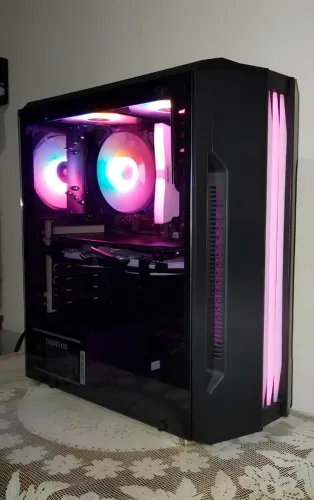 PC Gamer Ryzen 5 5500 + MSI RX 580 8GB ARMOR X + 16GB RAM RGB + SSD 480GB | Envio imediato