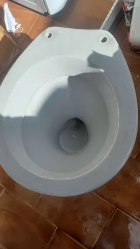 VASO SANITARIO CINZA CLARO CONVENCIONAL APENAS  $ 50
