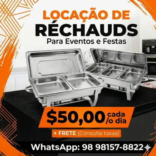 Alugamos Réchaud