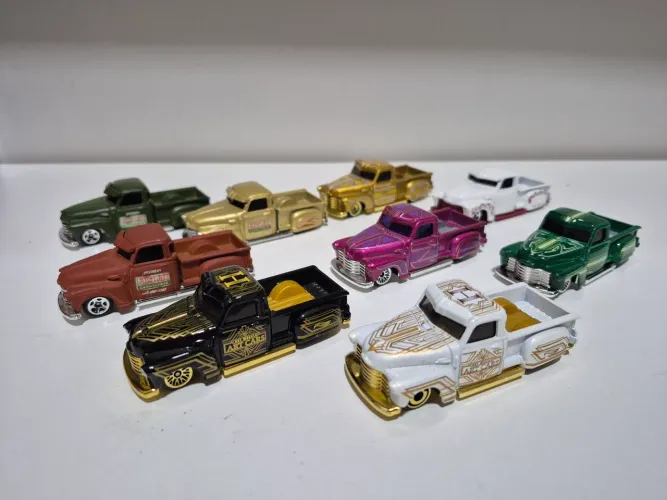 Lote 9 La Troca Hot Wheels 1/64
