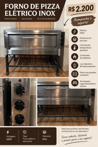 FORNO DE PIZZA