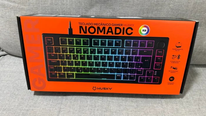 Teclado gamer husky nomadic