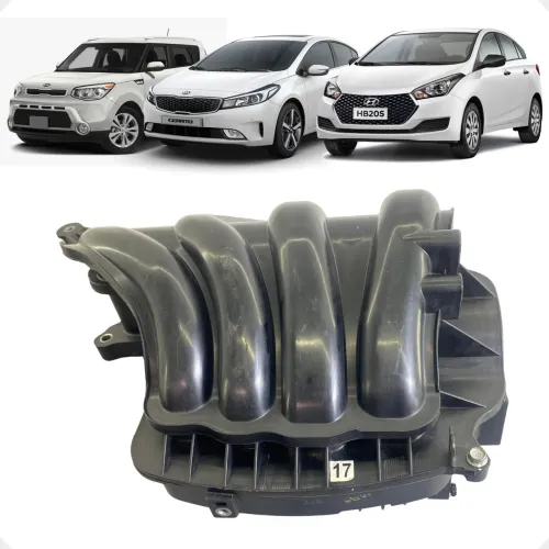Coletor Admissão Hyundai HB20 Kia Cerato Soul 2016 2017 2018