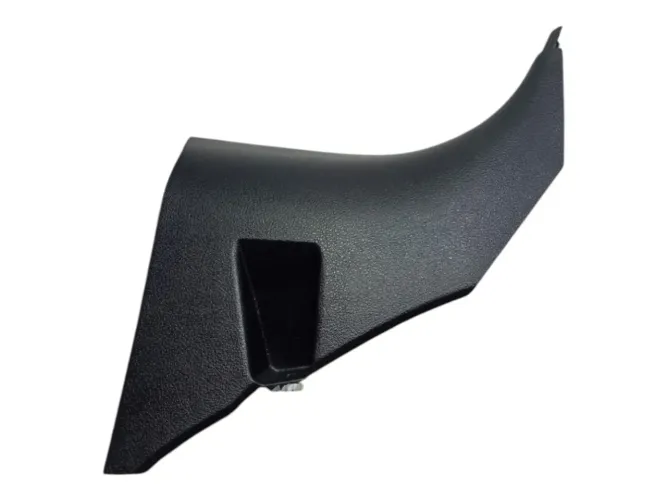 Acabamento Lateral Coluna Dianteira Toyota Hilux 2016 2021 Preto