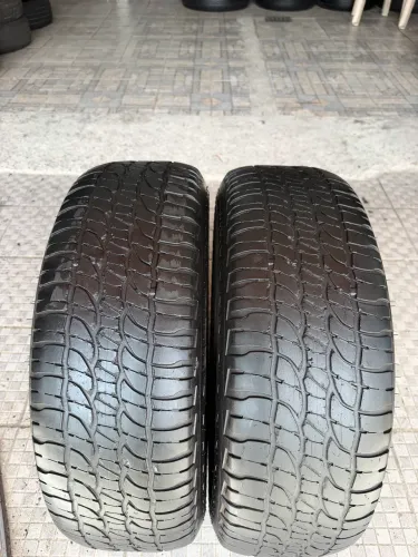 2 pneus michelin 215-65-16 meia vida