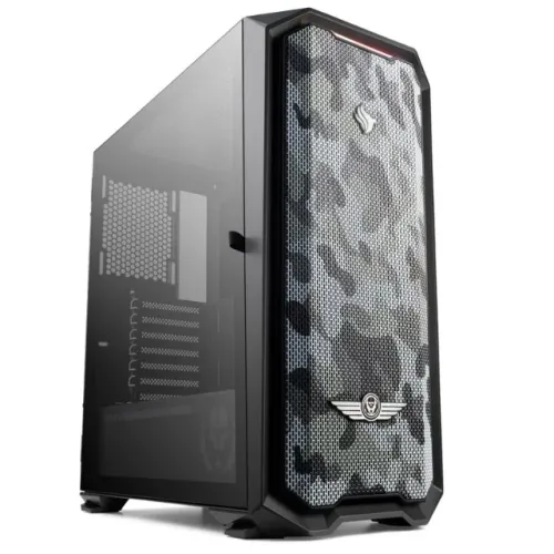 Gabinete Gamer Pichau Gadit X RTB Lateral Vidro