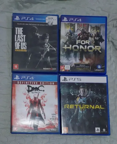 Vende jogo ps4 e ps5