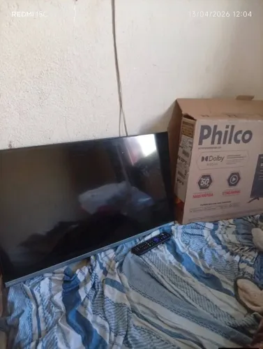 Tv Philco 32 Roku nova na caixa 