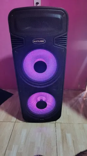 Caixa amplificada torre de 15 3500w multilaser