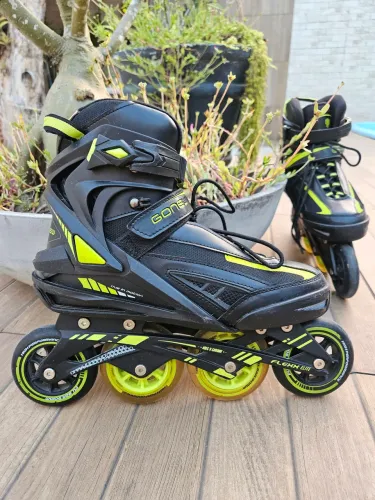 Patins Gonew Abec 9 rodas 90mm