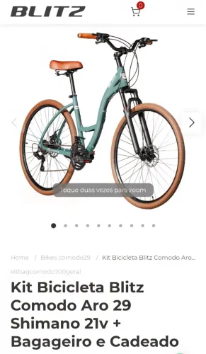 Vendo bike blitz - Nova usada apenas 1x