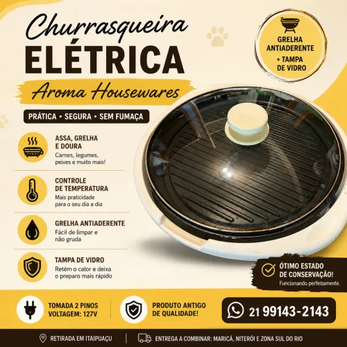Panela de grelhar zerada