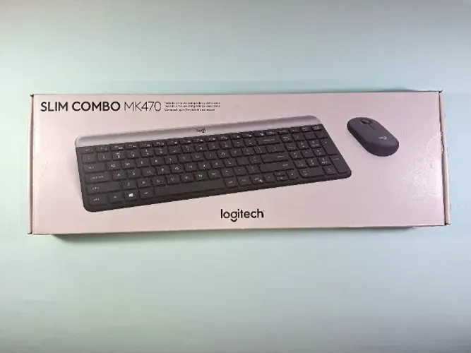 Combo Teclado e Mouse sem fio - Logitech MK470