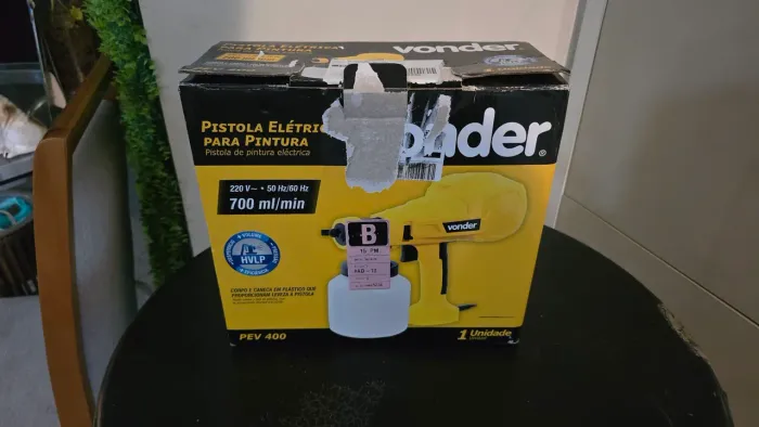Pistola elétrica para pintura pev 400 vonder