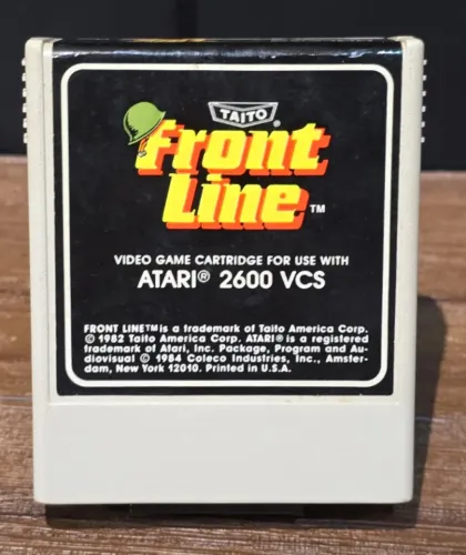 JOGO FRONT LINE COLECO ATARI 2600 USA ORIGINAL USADO
