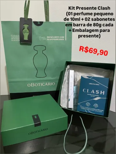 Kits para presentes O Boticário, a partir de R$69,90 (tenho outros também)
