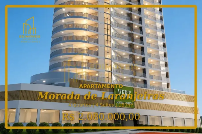Exclusivo Apartamento em Morada de Laranjeiras com Vista Definitiva