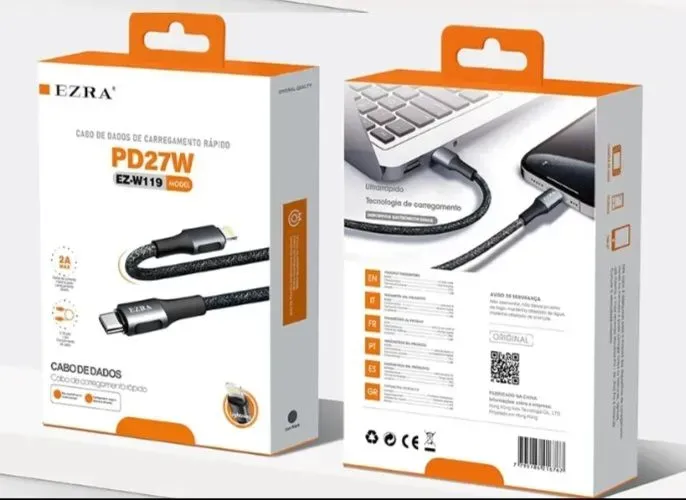 Cabo iphone USB C Lightning