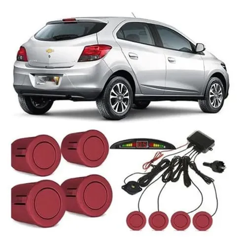 Sensor de estacionamento 4 Pontos várias cores