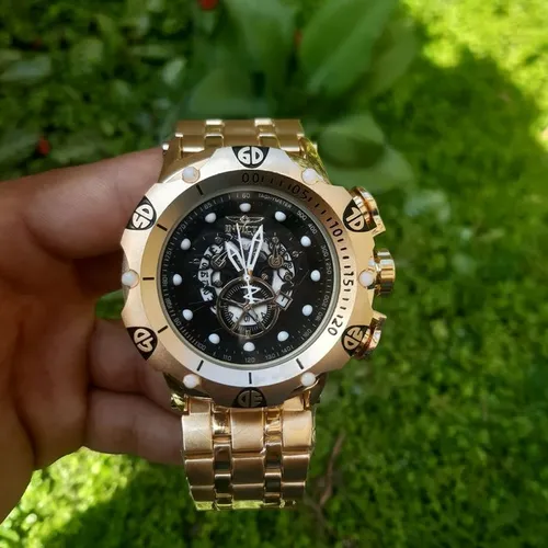 Relogio invicta hibrid thunderbolt zeus venom coringa