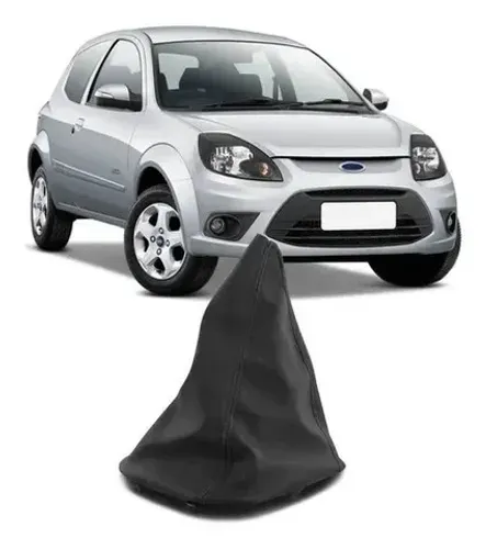 Coifa De Câmbio Sem Manopla Ford Ka 2008 - Preto