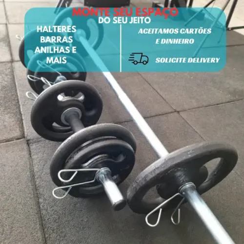 equipamentos fitness para seu treino/academia/box/studio