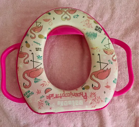Assento de Vaso Sanitário Infantil Flamingo