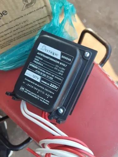 Autotransformador de energia 5000VA bivolt