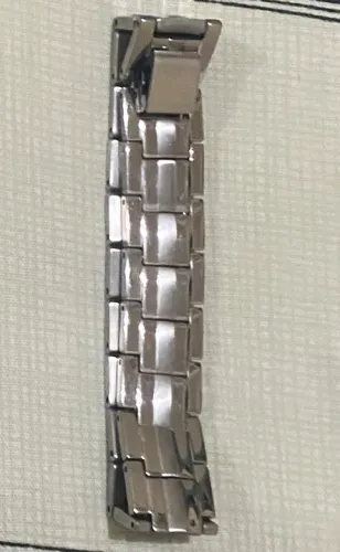 Pulseira magnética de Aço Inoxidável Prata