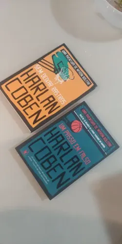 Livros Harlan Coben - Sem Deixar Rastros e Um Passo em Falso