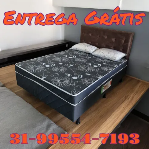 CAMA BOX CASAL MOLAS / SUPER OFERTA / DIRETO DA FÁBRICA 