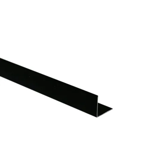 Cantoneira 3/4'' 19mm x 19mm em Alumínio Preta Libra Comprimento 6 Metros