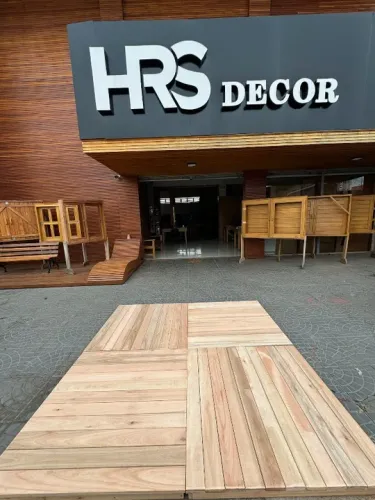 Piso de Deck Madeira 100x100 Fácil Instalação